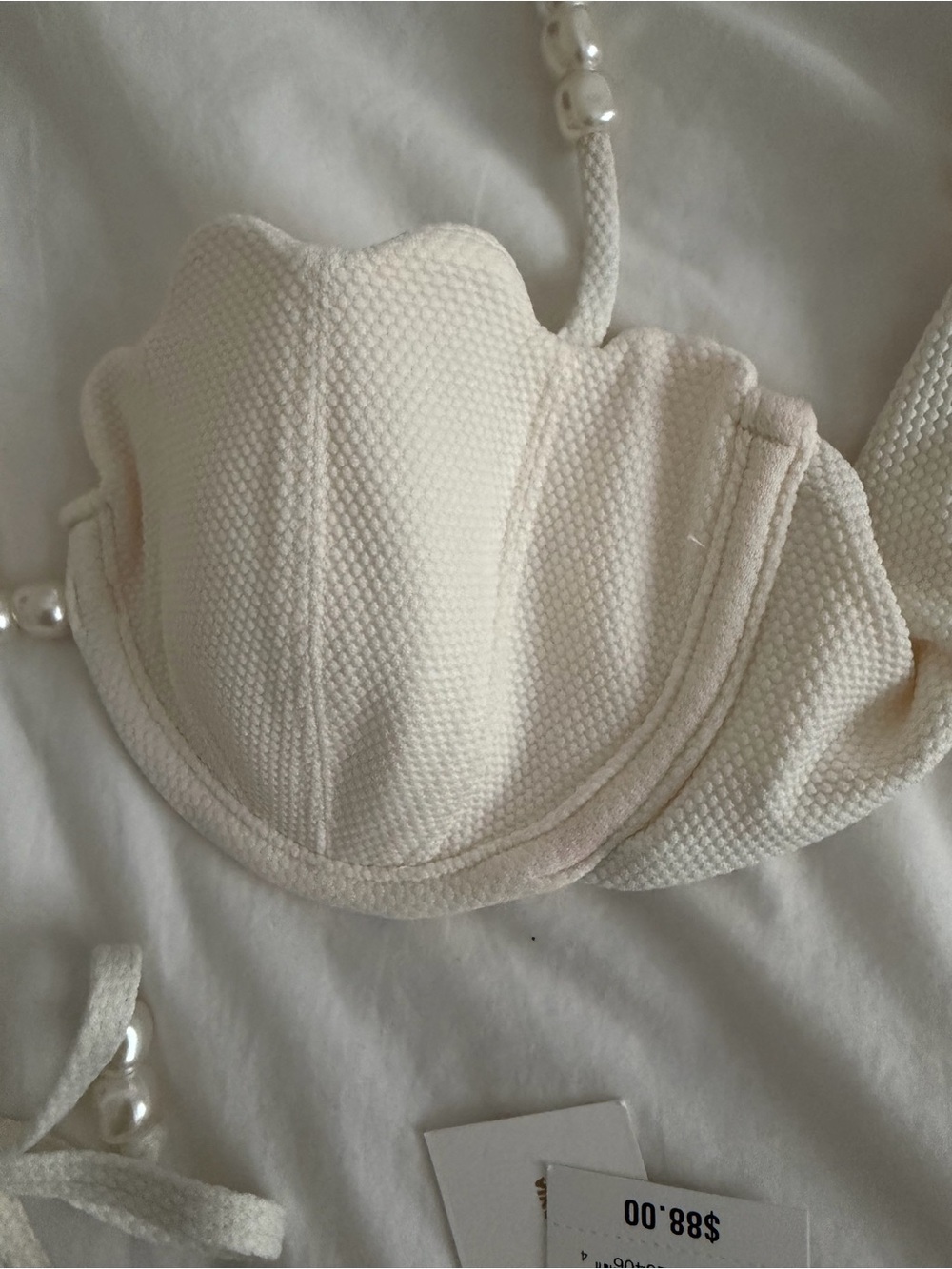LSPACE Seashell Bikini in Cream - Picture 7 of 11